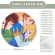 thumbnail image 2 of Clásicos De Los Cuentos De Hadas De Grimm theme Fitted Round Tablecloths Elastic Edged Table Covers Waterproof Table Cloth For Kitchen Holiday Party Tables Decor 150cm, 2 of 6