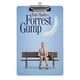 thumbnail image 1 of Forrest Gump Portapapeles de acrílico A4, tamaño carta estándar, carpeta con clip 31.8x 21.5CM para estudiantes, profesores y oficina, 1 of 6