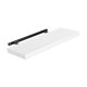 thumbnail image 2 of Estante Flotante De Pared Con Soporte Invisible Para Cocina, Dormitorio, Estilo Rústico, Color Blanco., 2 of 5