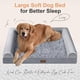 thumbnail image 2 of Cama Grande para Perro NANUYA Ortopédica Impermeable de Peluche, 2 of 7