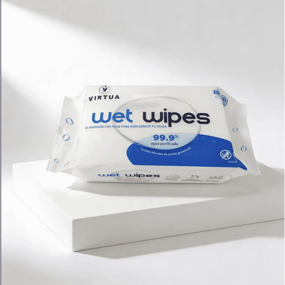 Wet Wipes 80 Unidades.