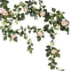thumbnail image 4 of Enredaderas De Rosas Artificiales, Enredaderas De Rosas Para Decoraciones De Baby Shower, Rosa Claro, 4 of 5