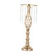 thumbnail image 5 of Candelabro De Cristal Para Mesa, Florero De Boda, Candelabros, Decoración De Escritorio Para El Hogar, Dorado, 5 of 5