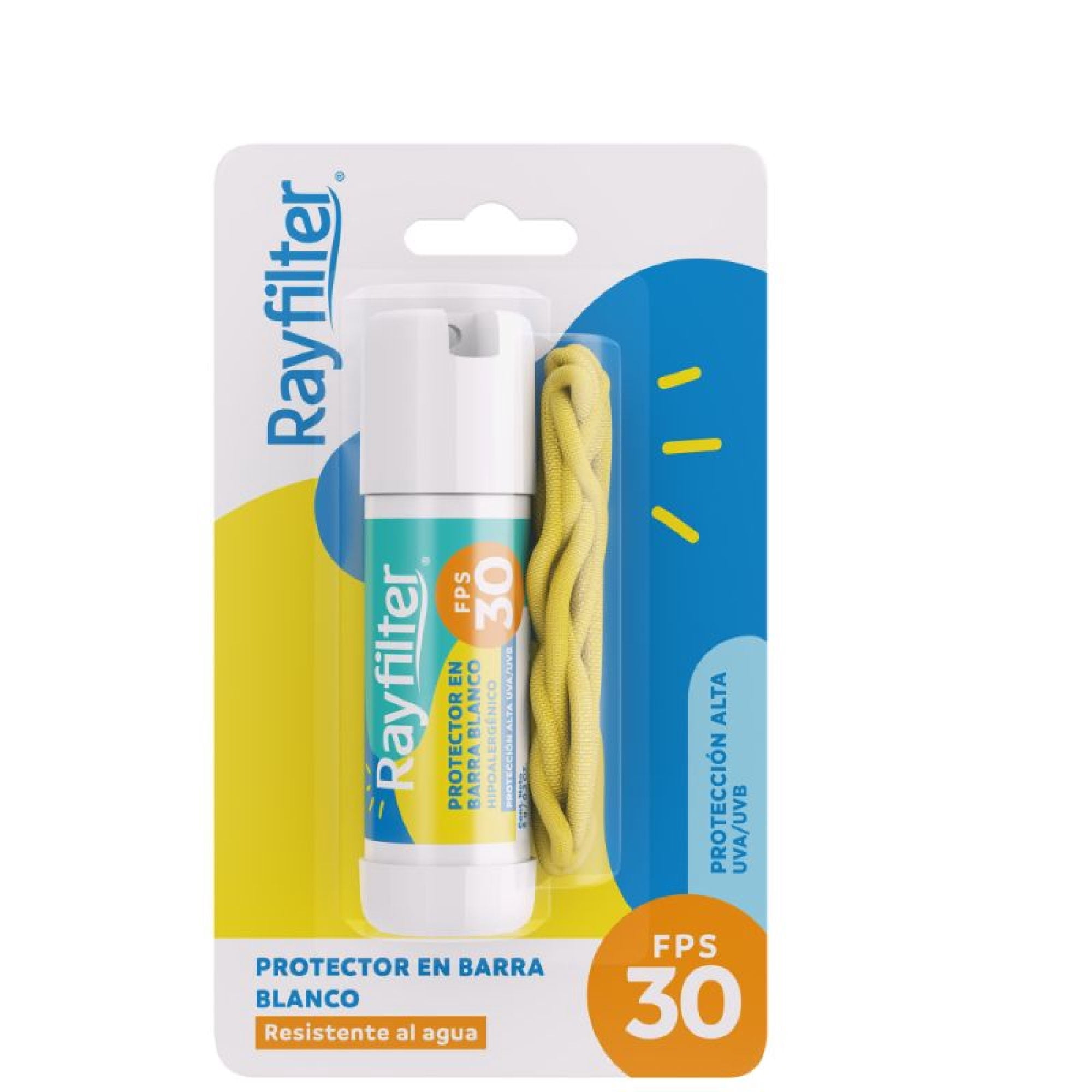 Protector Solar Rayfilter En Barra Blanco Fps30