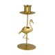 thumbnail image 5 of Candelador Taper Sala De Estar Housewarming Kitchen Mantel Iron Candlestick Flamingo, 5 of 5