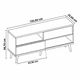 thumbnail image 3 of Rack TV Dumas 50" Off White Home Mobili, 3 of 3