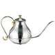 thumbnail image 3 of Hervidor De Café Por Goteo Para Exteriores, Cafetera De Goteo Para Interiores, Tetera De Cuello De Cisne Plateada, 3 of 5