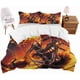 thumbnail image 2 of Wicked Rider Bedding Set Duvet Cover Pillow Cases Bed3-Piece Bedding Set (1 Duvet Cover + 2 Pillow Shams), 2 of 5