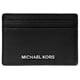 thumbnail image 1 of Tarjetero Michael Kors Jet Set Negro con Detalles Plateados, 1 of 2