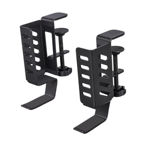 Bothyi - Estante De Almacenamiento Lateral Para Escritorio Soporte De Escritorio Resistente Para Auriculares Y Tabletas Domésticos Negro