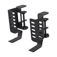 Bothyi - Estante De Almacenamiento Lateral Para Escritorio Soporte De Escritorio Resistente Para Auriculares Y Tabletas Domésticos Negro