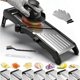 thumbnail image 1 of BINGBING Mandoline Slicer for Kitchen, 7-in-1 Adjustable V, 1 of 3