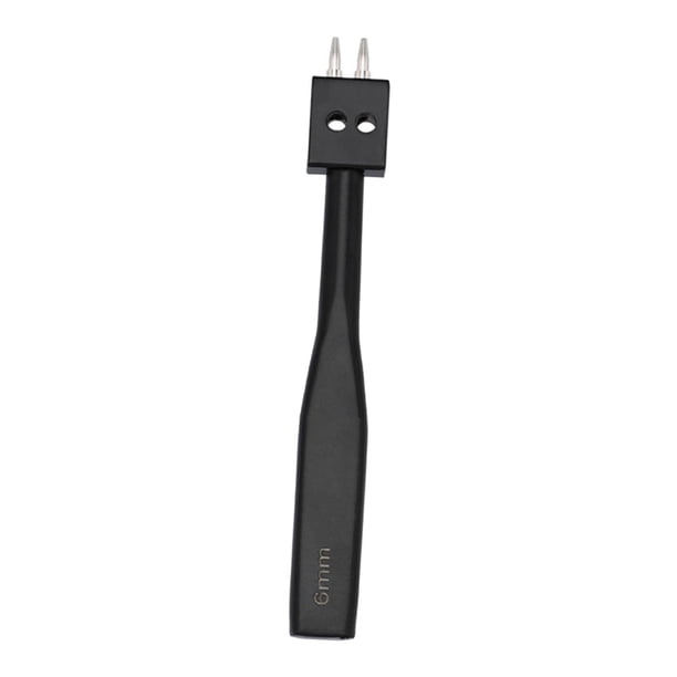 Herramienta De Acero De Acero De Acero De Acero De Acero De Acero De Cuero Punta De Cuero Para Joyas Que Fabrican 2 Dientes