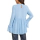 thumbnail image 3 of INSPIRE CHIC Blusas de Maternidad de Otoño Sueltas con Volantes Babydoll para Madres Expectantes XX-grande Azul, 3 of 6