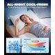 thumbnail image 3 of Juego de 2 fundas de almohada refrigerantes Rifens Home King blanco, 3 of 7