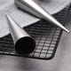 thumbnail image 4 of Molde de acero inoxidable con forma de cono para croissants (30 unidades), ideal para hacer rollos de cono, crema pastelera en espiral, pasteles, pan, cannoli y croissants., 4 of 8