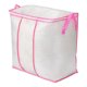 thumbnail image 1 of REGALWOVEN 1 Pcs Almacenamiento de Ropa, Bolsas de Almacenamiento, Bolsas de Mudanza con Ventana para Organizar Edredones, Organizadores de Armario con Asas Rosa 18.1*10.2*18.9in, 1 of 6