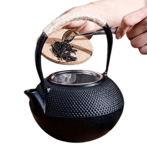 Crusec - Tetera De Hierro Fundido 1.2L Estilo Japonés Antiguo