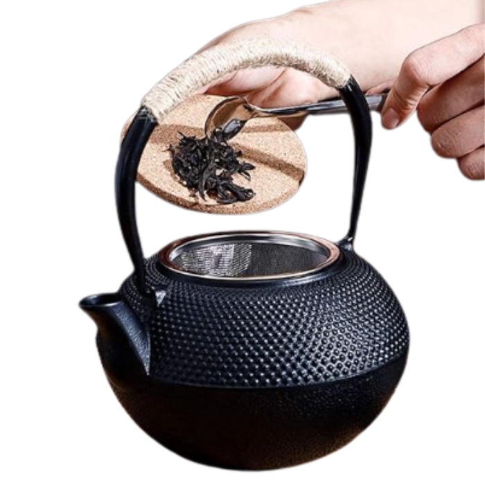 Crusec - Tetera De Hierro Fundido 1.2L Estilo Japonés Antiguo