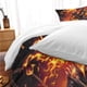 thumbnail image 4 of Wicked Rider Bedding Set Duvet Cover Pillow Cases Bed3-Piece Bedding Set (1 Duvet Cover + 2 Pillow Shams), 4 of 5