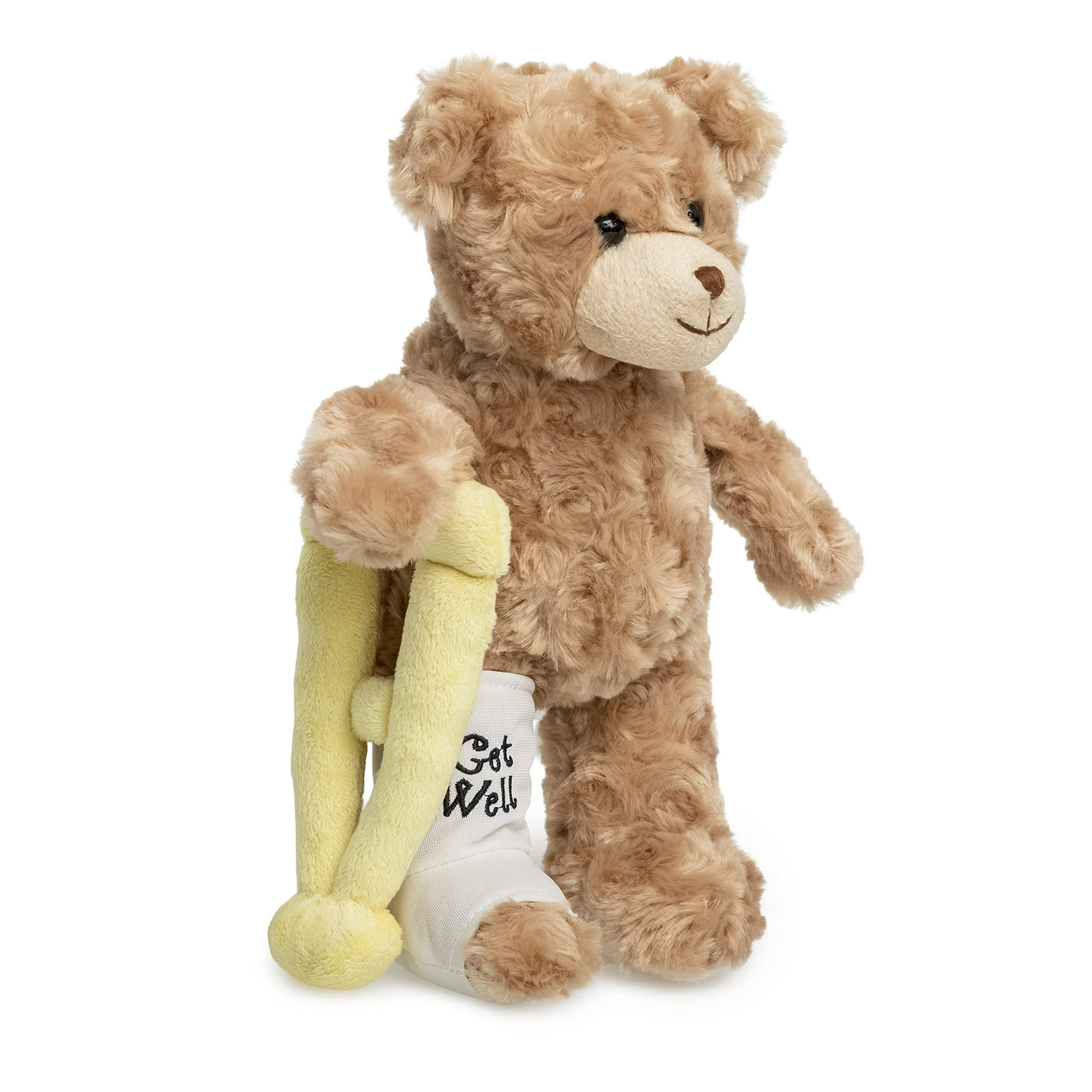 Oso De Peluche Jolitee Buddy Broken Leg Bear Con Muletas