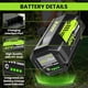 thumbnail image 3 of Bateraa 40V 7.5Ah OP4026 Repuesto Ryobi Pack 2 Unidades, 3 of 3