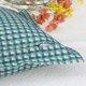 thumbnail image 4 of REGALWOVEN 1 Funda de Almohada a Cuadros con Patrón Fundas de Almohada Decorativas Retro Fundas de Cojín Cuadradas Cuadro Azul 18" x 18", 4 of 6