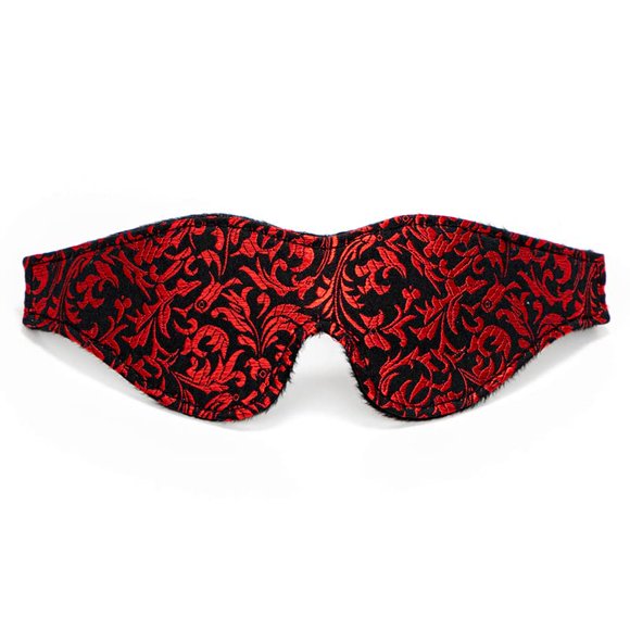 Antifaz de seda rojo NIhtian