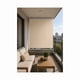 thumbnail image 5 of Toldo Vertical para terraza departamento 1.4 x 2.5 mt Beige Arena, 5 of 5