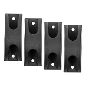 Magideal - 2 Pares De Almohadillas Para Pies De Equipaje, Maleta, Bolso De Pie, Tachuelas Para Pies, Tachuelas Para Equipaje, Patas Laterales Para Maleta, Bolsas , Estilo A