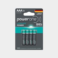 Power One - Blister Pilas Alcalinas Aaa X 4 Powerone