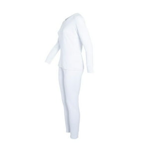 Jayson - Primera Capa Mix Polera Y Pantalon Mujer Cv Blanco Xs