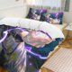 thumbnail image 2 of Jujutsu Kaisen Bedding Set Duvet Cover Comfortable and Lightweight Cartoon Bedding 3 Piece Bed Set, 2 of 5