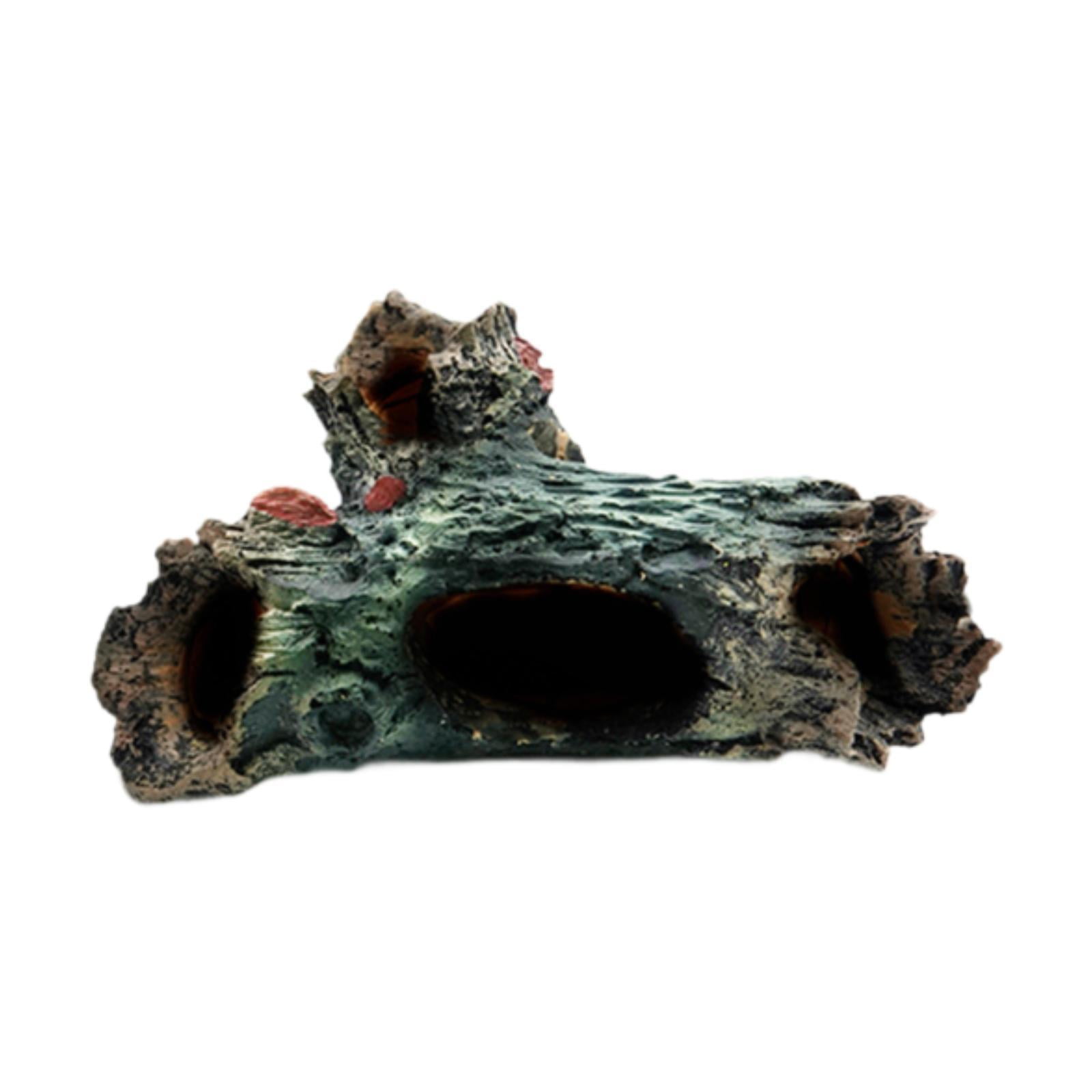 Hábitat De Escondite Para Pecera Decoración De Acuario Para Pequeños Lagartos Peces Reptiles A
