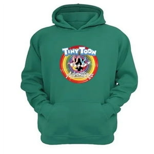 Genérico - Poleron Canguro Dibujos Animados Tiny Toons Verde Aguamarina Talla M Unisex