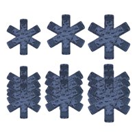 Magideal - 12 Protectores De Sartenes Antiarañazos, Utensilios De Cocina, Almohadillas Separadoras De Sartenes Antideslizantes Para Sartenes, Platos De Cerámica, , Gris Un Gris