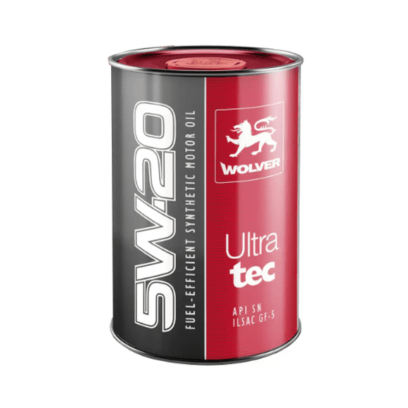 Aceite Motor Wolver 5W20 Ultratec 1 litro