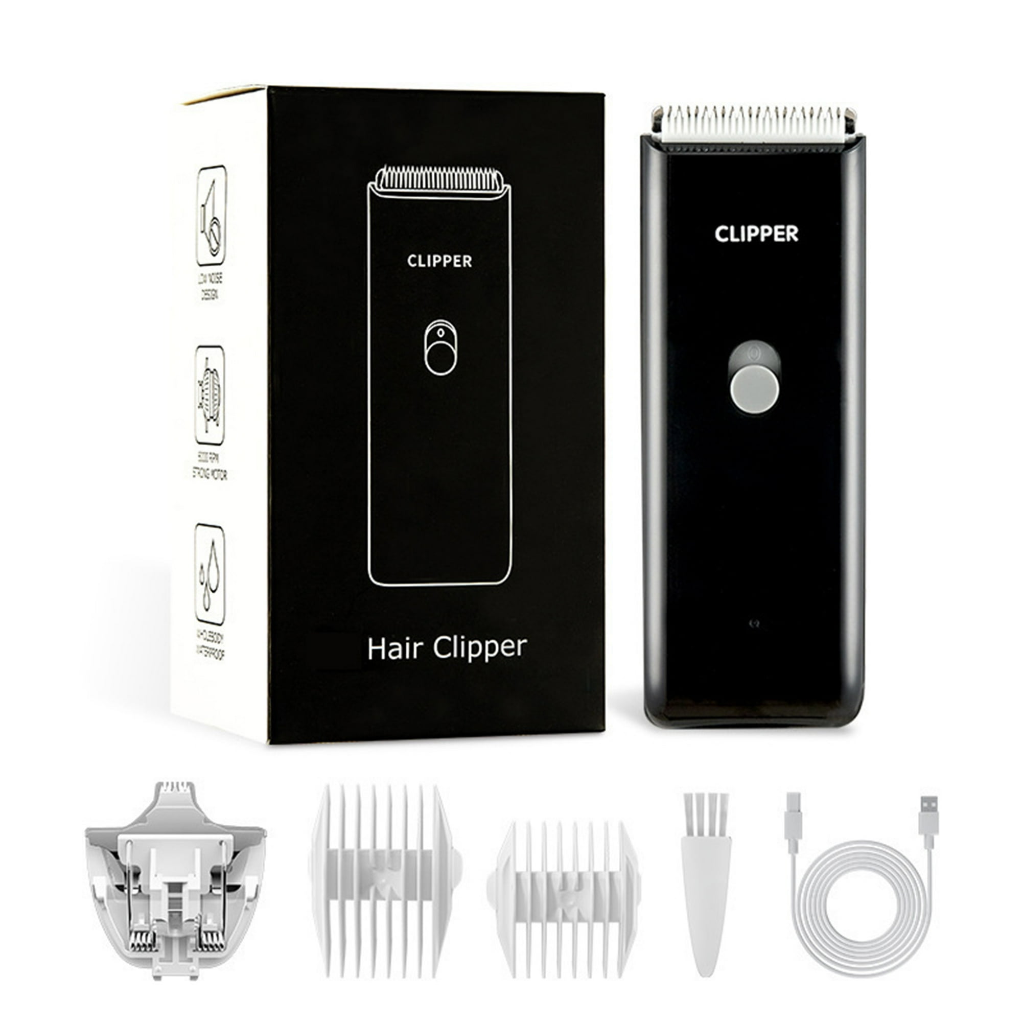 Veat00l - Perro Gato Hogar Pelo Impermeable Clipper Portátil Eléctrico Recargable Usb Mascotas Herramientas De Aseo Bajo Ruido Afeitadora Sin Cordón Recortadora Para Pequeñas Y Grandes