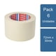 thumbnail image 1 of Pack 6 Cintas de Enmascarar Masking 72mm x 30mts, 1 of 2