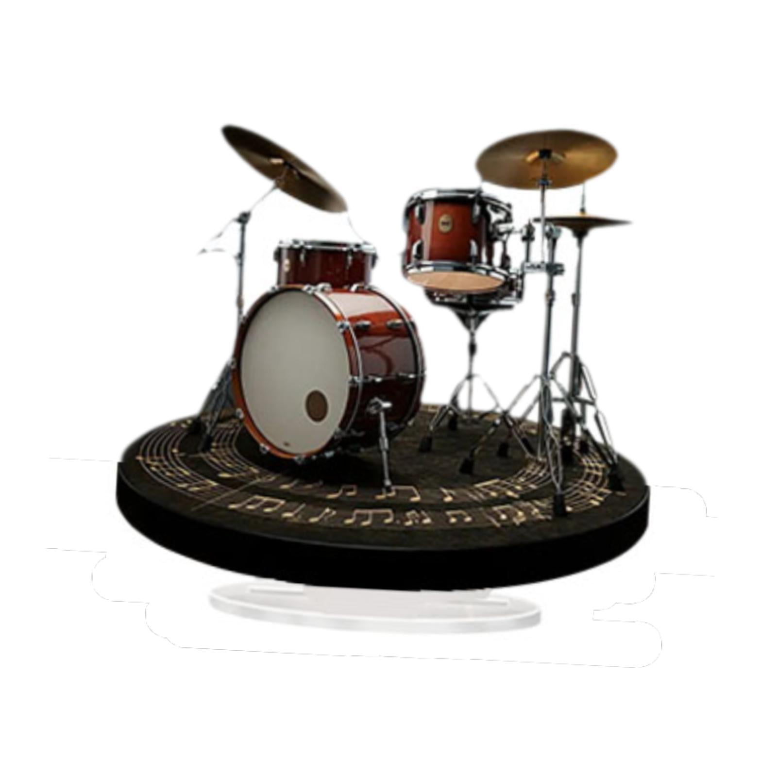 Magideal - Decoración De La Batería 2d Caracteres Decorativos Con Decoración Acrílica Básica Tablero De Mesa Plana Oram Para La Mesa De La Oficina En El Aula De