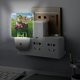 thumbnail image 5 of Leo Luz nocturna LED con sensor de anochecer a amanecer para dormitorio, baño, pasillo, escaleras - Lámpara LED nocturna de enchufe, 0.5W - 1 pieza, 5 of 6