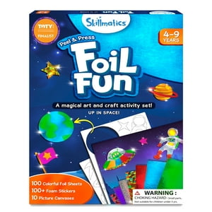 Actividad De Arte Y Manualidades Skillmatics Foil Fun Space Para Niños De 4 A 9 Años