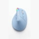 thumbnail image 2 of Mouse Vertical Inalámbrico Ergonómico WB-889 - CELESTE.., 2 of 5