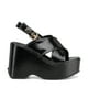 thumbnail image 1 of Sandalia Plataforma Negro Fiesta Lt106 Mujer, 1 of 3