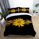 thumbnail image 1 of Romantic Sun Flowers Roses Quilt Duvet Cover Set Queen Bedroom Decor Double3-Piece Bedding Set, 1 of 5
