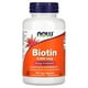 thumbnail image 1 of Cápsulas vegetarianas Supplement NOW Foods de biotina, 5 mg, 120 unidades, 1 of 3