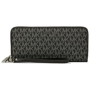 Billetera Michael Kors Negro/Plateado Talla Única