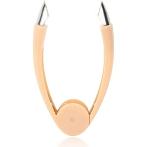 Veat00L - Clip De Destornillador De Acero Inoxidable, Destornillador De Fresa, Cuchilla De Acero Inoxidable, Pelador De Frutas De Piña, Patata
