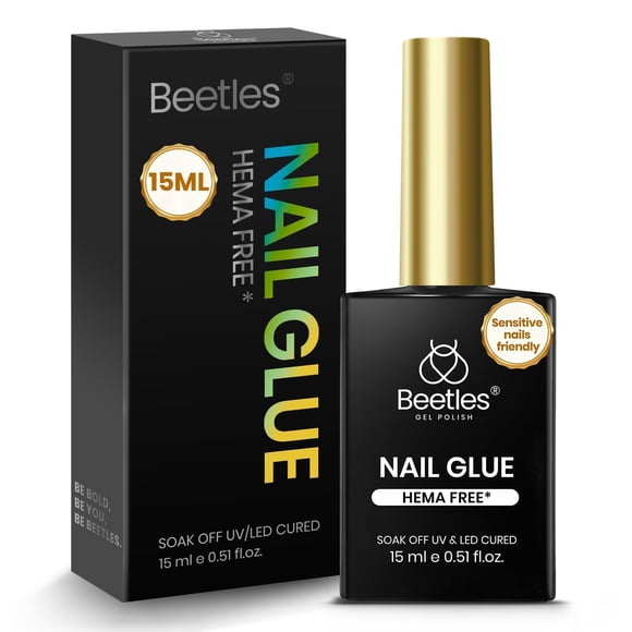 Pegamento para uñas en gel Beetles Gel Polish 15 ml sin HEMA ni TPO