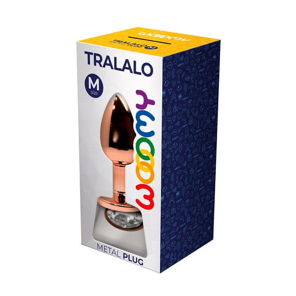 Plug Anal Metálico Wooomy Tralalo